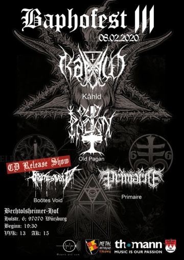 Flyer Baphofest III