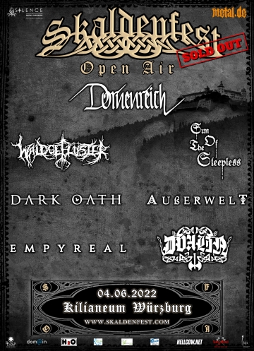 Flyer Skaldenfest Open Air 2022