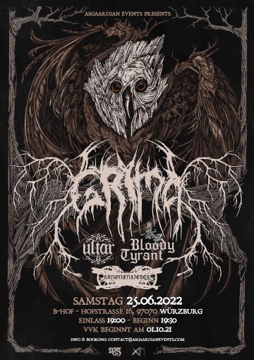 Flyer Grima w/ Ultar & Bloody Tyrant & Kanonenfieber