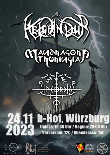 Flyer Helgrindur w/ Mandragora Thuringia & Incordia