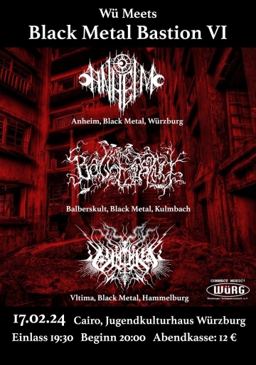 Flyer Black Metal Bastion VI