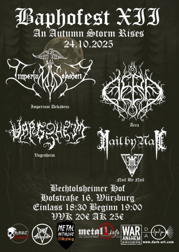 Flyer Baphofest XII