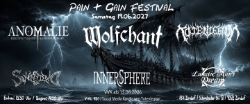 Flyer Pain & Gain Festival 2027