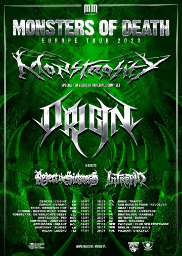 Flyer Monstrosity w/ Origin & Reject the Sickness & Intrepid
