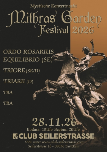 Flyer Mithras Garden Festival 2026