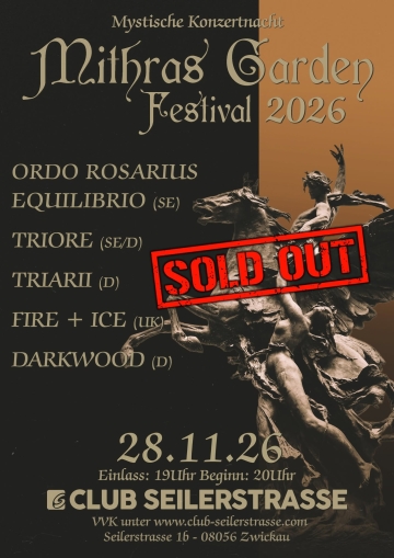 Flyer Mithras Garden Festival 2026