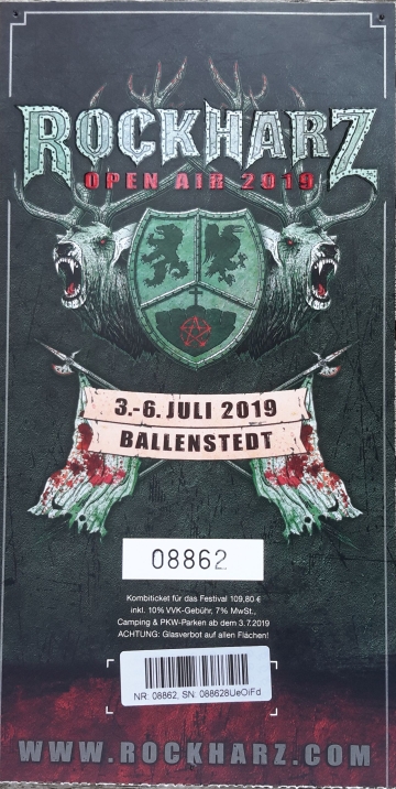 Ticket Rockharz 2019