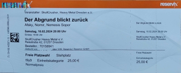 Ticket Afsky w/ Nornír & Nemesis Sopor