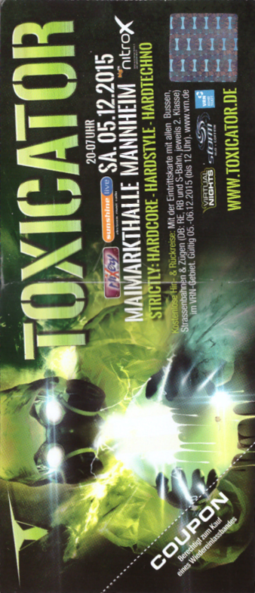 Ticket Toxicator 2015
