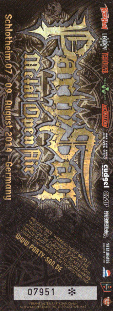 Ticket Party.San Open Air 2014