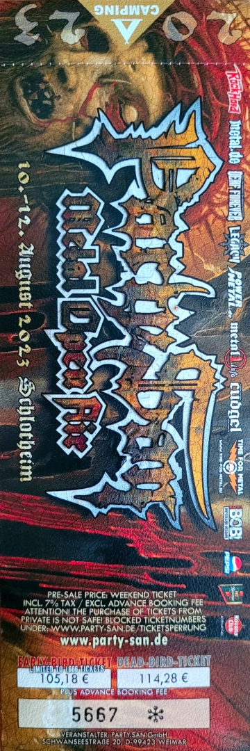 Ticket Party.San Open Air 2023