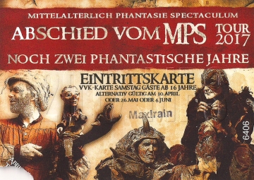 Ticket MPS 2017 - Maxlrain
