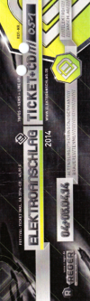 Ticket Elektroanschlag 2014