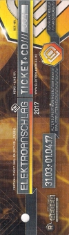 Ticket Elektroanschlag 2017