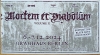 Ticket De Mortem et Diabolum X