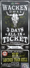 Ticket Wacken Open Air 2011