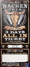Ticket Wacken Open Air 2014