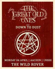 Flyer The Great Old Ones w/ Down to Dust