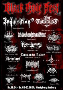 Flyer Black Hole Fest 2027