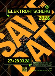 Flyer Elektroanschlag 2026