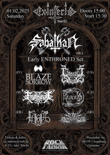 Flyer Ex Inferis Fest 2025