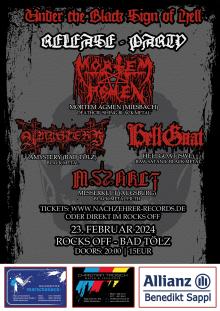 Flyer Under The Black Sign Of Hell I