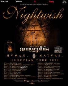 Flyer Nightwish - World Tour 2020/2021