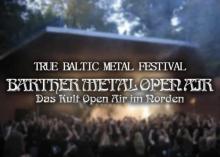 Flyer Barther Metal Open Air 2025