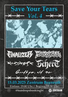 Flyer Save Your Tears Vol. 4