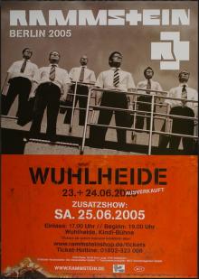 Flyer Rammstein / Reise, Reise