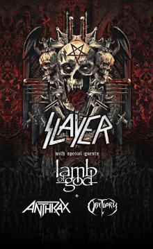 Flyer Slayer / Lamb Of God / Anthrax / Obituary
