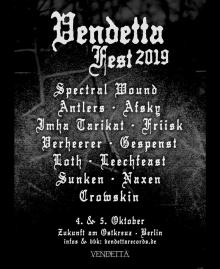 Flyer Vendetta Fest 2019