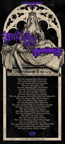 Flyer Unholy Revenge Tour 2019