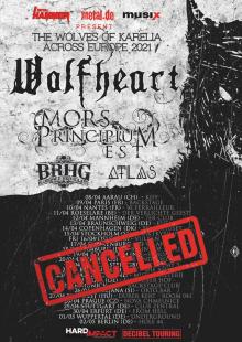 Flyer Wolfheart w/ Mors Principium Est, Bloodred Hourglass & Atlas