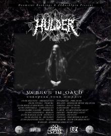 Flyer Hulder I "Verses In Oath" European Tour 2024