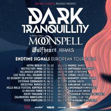 Flyer Dark Tranquillity & Special Guests