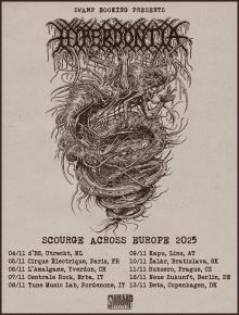 Flyer Hyperdontia - Live in Berlin 2025