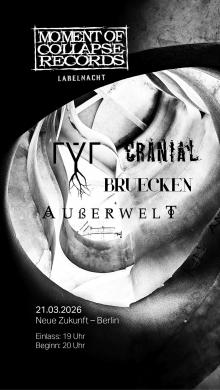 Flyer Cranial w/ rýr & BRUECKEN & Außerwelt