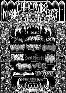 Flyer Morbid Catacombs Fest 2026