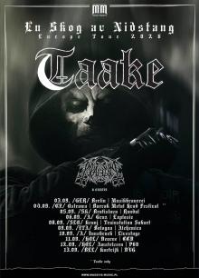 Flyer Taake w/ Impalement - Live in Berlin 2026
