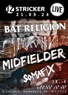 Flyer Bat Religion w/ Havn & Midfielder & SomaFix