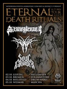 Flyer Bangers Battalion - Eternal Death Rituals Autumn Tour 2024