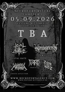Flyer NecroFury Ritual - Chapter I