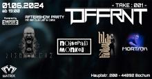 Flyer DFFRNT Take:001 (4 Bands + Party)