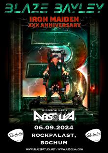 Flyer Blaze Bayley w/ Special Guest: Absolva