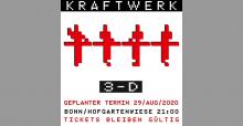 Flyer Kraftwerk 3-D Konzert