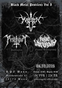 Flyer Black Metal Pestilenz Vol. I