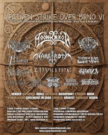 Flyer Heathen Strike over Brno VI