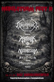 Flyer Nebelsturm Fest 2026