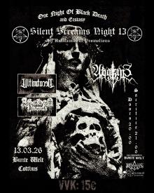 Flyer Silent Screams Night Pt.13